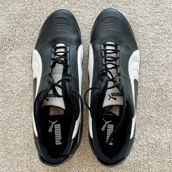 Puma | Shoes | Vintage Puma Black And White Speedcat Driving